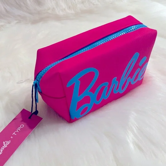 Barbie x Typo Barbie Cosmetic Bag NWT Excellent Condition - Picture 7 of 10
